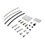 Single Setpoint & Temperature DA Thermostat Retrofit Kit, °F (White)