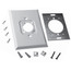 Thermostat Finish Plate (Brushed Finish)