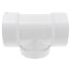 4" PVC DWV Cleanout Tee w/ Standard Plug