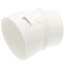 3" PVC DWV 22.5-Degree Street Elbow