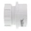 1-1/2" x 1-1/4" PVC DWV Male Trap Adapter w/ Plastic Nut (Spigot x Slip)