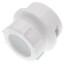1-1/2" x 1-1/4" PVC DWV Male Trap Adapter w/ Plastic Nut (Spigot x Slip)