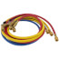 H72BVES3 72" Refrigeration Hoses w/ Ball Valve End, 1/4" Dia. (Set of 3)