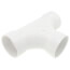 3" PVC DWV 2-Way Cleanout Tee