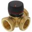 1" 3-Way Mixing Valve, -15 to 230°F (Threaded)
