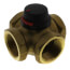 1-1/2" 4-Way Mixing Valve, 29.3 Cv (Female Threaded)