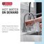 Contemporary Square Instant Hot Water Dispenser, 1.5 GPM (Arctic Stainless), 1940LF-H-AR