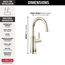 Traditional Beverage Faucet (Polished Nickel), 1960-PN-DST