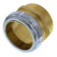 Drain Waste Connector w/ MIP (1-1/2" x 1-1/2" O.D. Compression)