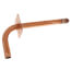 1/2" Copper Elbow Stub-Out 90° ProPress w/ Wall Plate