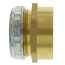 1-1/2" OD Tube x 1-1/2" FIP Waste Connector (Chrome)