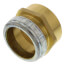 1-1/2" OD Tube x 1-1/2" FIP Waste Connector (Chrome)