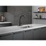 Keele Single-handle Pull-down Kitchen Faucet (Matte Black), 19824LF-BL