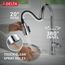 Capertee 1 Handle Pull-down Kitchen Faucet w/ Soap Dispenser & Shieldspray (Chrome)