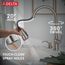 Capertee 1 Handle Pull-down Kitchen Faucet w/ Soap Dispenser, Shieldspray (Spotshield Stainless), 19877Z-SPSD-DST
