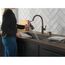Spargo 1 Handle Pull-down Kitchen Faucet w/ Soap Dispenser & Shieldspray (Venetian Bronze), 19964Z-RBSD-DST