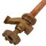 Model 19 14", 1/2" MPT x Sweat Inlet Anti-Siphon Wall Faucet w/ Metal Handle