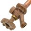 Model 19 20", 1/2" MPT x Sweat Inlet Anti-Siphon Wall Faucet w/ Metal Handle