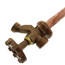 Model 19 14", 1/2" PEX Crimp Inlet Anti-Siphon Wall Faucet w/ Metal Handle