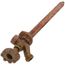 Model 19 10", 1/2" PEX Crimp Inlet Anti-Siphon Wall Faucet w/ Metal Handle