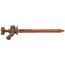 Model 19 10", 1/2" PEX Crimp Inlet Anti-Siphon Wall Faucet w/ Metal Handle