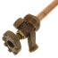 Model 19, 24", 3/4" PEX Inlet Anti-Siphon Wall Faucet w/ Metal Handle