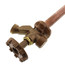 Model 19 8", 3/4" Expansion PEX Inlet Anti-Siphon Wall Faucet w/ Metal Handle