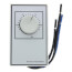 White Line Voltage Wall Thermostat w/ OFF Position, DPST, Open On Rise (No Thermometer)