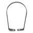 1" Black Carbon Steel Band Hanger