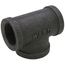 1-1/4" x 1-1/4" x 1-1/2" Black Tee, Class 150