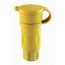 20A, 347V NEMA 24-20R, 2P, 3W, Connector, Straight Blade, Grounding, Wetguard (Yellow)