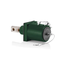 Rhino-Hide Double Pole Male 45 Deg Receptacle Double Hole Bus Bar, 313MCM-777MCM Cable (Green)