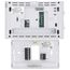 4.5" Display Heat Pump Programmable Thermostat 2 Heat/1 Cool