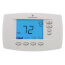 Programmable, 4H/2C, Easy Reader Blue Digital Thermostat