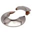 1" Two-Piece Magnetic Assembly Escutcheon for Concealing Pipework (Chrome)