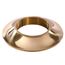1-1/4" Two-Piece Magnetic Assembly Escutcheon for Concealing Pipework (Unlacquered Brass)