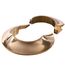 1-1/4" Two-Piece Magnetic Assembly Escutcheon for Concealing Pipework (Unlacquered Brass)
