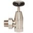 1" FIP Windsor Control Valve, Failsafe Brass-On-Brass Seals for Steam & Hydronic Systems (Satin Nickel)
