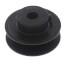 1 Groove Cast Iron Variable Pitch Sheave w/ 1/2" Bore, 2-1/2" OD