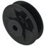 1 Groove Cast Iron Variable Pitch Sheave w/ 1/2" Bore, 3.75" OD