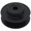1 Groove Cast Iron Variable Pitch Sheave w/ 1/2" Bore, 2.87" OD