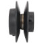 1 Groove Cast Iron Variable Pitch Sheave w/ 7/8" Bore, 3.15" OD