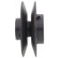 1 Groove Cast Iron Variable Pitch Sheave w/ 1/2" Bore, 3.75" OD