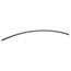 5 Ft Fixed Length Low Profile Curved Shower Rod (Matte Black), 2-102-5BL
