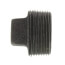 1-1/4" Black Solid Plug