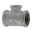 2" x 1-1/2" x 1-1/4" Galvanized Reducing Tee