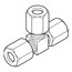 1/4" Restrictor Tee for Copper Tubing