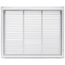 25" x 20" (Wall Opening Size) Steel Return Air Filter Grille (96AFB2 Series)