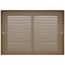 12" x 8" (Wall Opening Size) Golden Sand Baseboard Return Air Grille (657 Series)