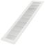 4" x 20" (Wall Opening Size) White Floor Return Air Grille (265 Series)